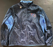 Load image into Gallery viewer, Tennessee Titans Half Zip Pullover Spring Jacket Official NFL Team Apparel
