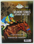2015 147th Belmont Stakes American Pharoah Pictured Triple Crown Winner Program