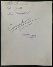 Load image into Gallery viewer, 1946 NHL Montreal Canadiens Type 1 Photo Ken Mosdell Leo Lamoureux Miss Canada

