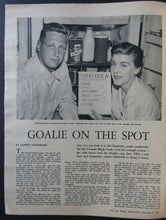 Load image into Gallery viewer, November 1956 Star Weekly Magazine - NHL Toronto Maple Leafs Ed Chadwick Cover
