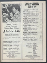 Load image into Gallery viewer, 1977 61st Annual Indy 500 Vintage Racing Program AJ Foyt Wins Indianapolis
