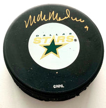 Load image into Gallery viewer, Mike Modano Signed Dallas Stars Hockey Puck Autographed NHL
