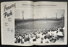 Load image into Gallery viewer, 1963 Boston Red Sox Yearbook Autographed Frank Malzone John Lamabe Signed
