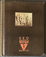 RKO Radio Pictures 1940-1941 Hardcover Book Disney Orson Wells Citizen Kane VTG