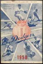 Load image into Gallery viewer, 1951 Mickey Mantle New York Yankees 1st Game Post Signing Program + Ticket MLB
