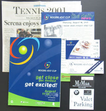 Load image into Gallery viewer, 2001 Rogers AT&amp;T Cup Canadian Open Women's Tennis Championship Lot (6) Williams

