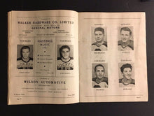 Load image into Gallery viewer, 1953 OHA Junior Playoffs Program Hockey St Mikes Belleville Ontario Bobby Hull

