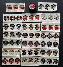 Load image into Gallery viewer, 1990&#39;s Star Puck Inc. Players Stickers Applied To Pucks 20 NHL Hockey Players
