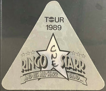 Load image into Gallery viewer, 1989 Ringo Starr Concert Tour And His All-Starr Band Backstage Pass icert
