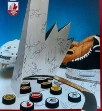 Load image into Gallery viewer, 1991 Canada Cup Hockey Team Canada Signed Poster Limited Edition /150 x14 Autos
