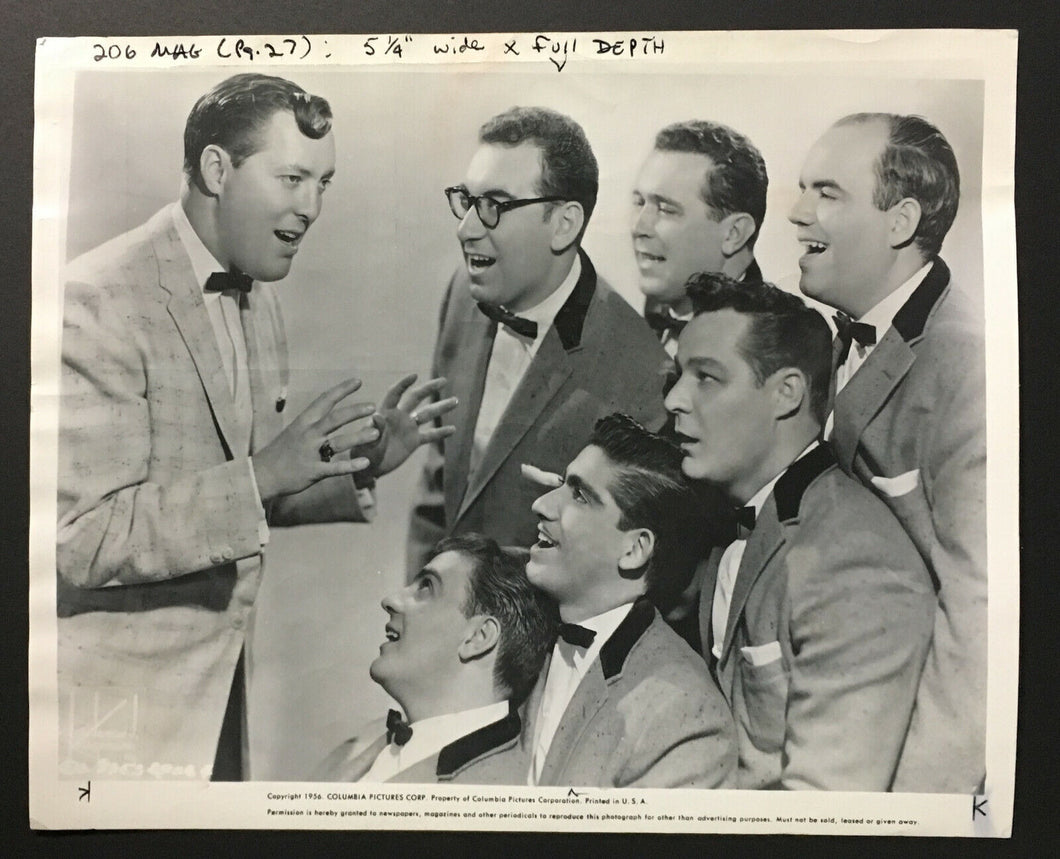 1956 Bill Haley And His Comet Studio Photo Rock N Roll Pioneers Vintage Rare