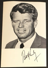 Load image into Gallery viewer, 1964 Robert Kennedy New York Senate Race Campaign Flyer + Facsimile Signature
