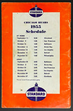 Load image into Gallery viewer, 1955 NFL Chicago Bears Football Media Guide Yearbook George Halas Vintage Vtg
