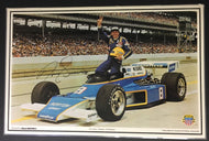 Tom Sneva Autographed Racing Photo Indianapolis Motor Speedway Sport Star