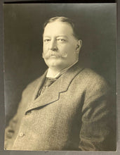 Load image into Gallery viewer, 1910 William Howard Taft President Silver Gelatin Studio Photo CM Hayes Detroit
