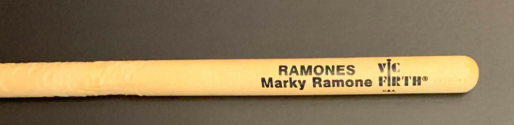 Original Vic Firth Marky Ramone Signature Drum Stick Used Punk Rock Music VTG