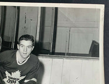 Load image into Gallery viewer, Vintage Dick Duff Autographed Turofsky NHL Hockey Photo Toronto Maple Leafs JSA
