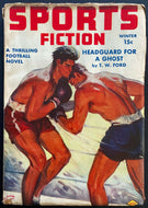 Winter 1942 Sports Fiction Pulp Magazine Vintage Boxing Stories Football Novel