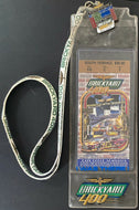 1998 Vintage NASCAR Brickyard 400 Full Race Ticket Lanyard Lapel Pin Jeff Gordon
