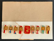 1986 World Ice Hockey Championship Full Set Team Pins Moscow Soviet Union Wins