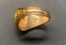 Load image into Gallery viewer, 1959 Winnipeg Blue Bombers CFL Championship Grey Cup 10K Gold Ring Football VTG
