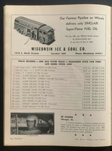 Load image into Gallery viewer, 1962 Sept 16 250 Mile Late Model Stock Car Race Program Milwaukee Wisconsin
