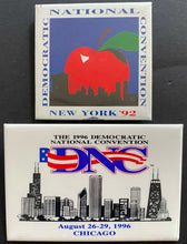 Load image into Gallery viewer, 27 Different Bill Clinton + Al Gore Presidential Campaign Button / Pinback Lot
