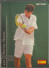 Load image into Gallery viewer, 2003 NetPro #77 Rafael Nadal International Series PSA 9 MINT Tennis Card
