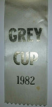 Load image into Gallery viewer, 1982 Toronto Argonauts Pinback Grey Cup Ribbon 2" CFL Football Vintage
