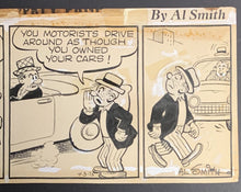 Load image into Gallery viewer, 1975 Al Smith Comic Strip Rural Delivery Signed Artwork Vintage Mutt And Jeff
