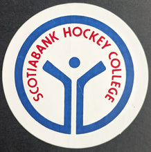 Load image into Gallery viewer, 1970s Scotiabank Hockey College 3 Unused Stickers+T Shirt Transfer+Vintage Ad
