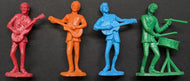 1960s Beatles Full Set of 4 Vintage Fab Four Figurines Music Lennon McCartney