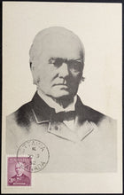 Load image into Gallery viewer, Canadian Primi Minister John Abbott Postcard + His Stamp Vintage
