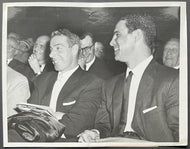 1957 Type 1 B&W Photo of Joe DiMaggio New York Yankees Baseball MLB Vintage