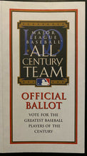 Load image into Gallery viewer, 1954 Signed MLB New York Giants Bill Terry Hall Fame Plaque Postcard Autographed
