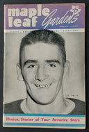 1951 Maple Leafs Gardens NHL Program Toronto Maple Leafs vs NY Rangers Sid Smith