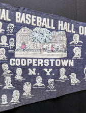 Load image into Gallery viewer, 1972 Baseball Hall of Fame Issue Oversize 36" Pennant Cooperstown MLB Vintage
