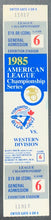 Load image into Gallery viewer, 1985 MLB Toronto Blue Jays ALCS Championship Games 2 + 6 Baseball Tickets Vtg
