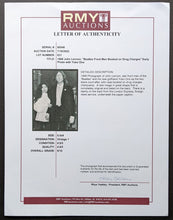 Load image into Gallery viewer, 1968 John Lennon + Yoko Ono Type 1 Original Vintage Photo Outside London Court
