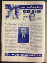 Load image into Gallery viewer, 1967 Montreal Forum NHL Hockey All Star Program Sports Gordie Howe Bobby Hull
