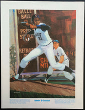 Load image into Gallery viewer, 1971 Ferguson Jenkins Vintage Baseball Print 20 Game Win 5th Consecutive Season
