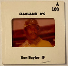 Load image into Gallery viewer, 1976 MLB Baseball American League 35mm Slides (10) Oakland Athletics A&#39;s Fingers

