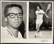 1967 Arthur Ashe Type 1 Photo Pioneer Black Athlete Tennis Sports Superstar LOA