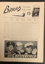 Load image into Gallery viewer, 1943 World Series Program Yankee Stadium New York vs St Louis Cardinals Vintage
