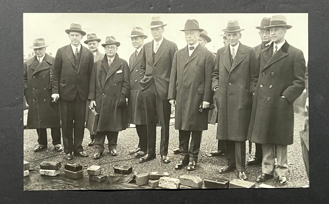 1928 Type 1 Press Photo Meeting Of Civil Aeronautics Assoc. Charles Lindbergh
