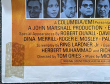 Load image into Gallery viewer, Muhammed Ali Vintage Movie Poster from the 1977 film The Greatest Boxing HOF
