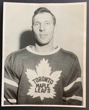Load image into Gallery viewer, c1954 Turofsky Photo Toronto Maple Leaf Willie Marshall Vintage NHL Hockey
