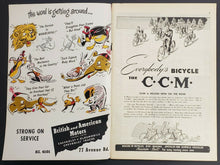 Load image into Gallery viewer, 1950 Maple Leaf Gardens Semi-Finals Stanley Cup Program Leafs v Red Wings Broda
