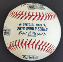 Load image into Gallery viewer, Andrew Benintendi Signed 2018 World Series Baseball MLB Holo + Fanatics Red Sox
