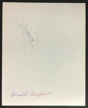 Load image into Gallery viewer, Vintage 1960 Turofsky Hockey Photo Boom Boom Geoffrion Montreal Canadiens Legend

